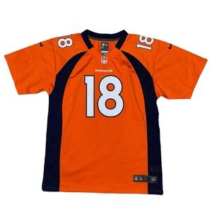 denver broncos peyton manning nike on field nfl football jersey shirt